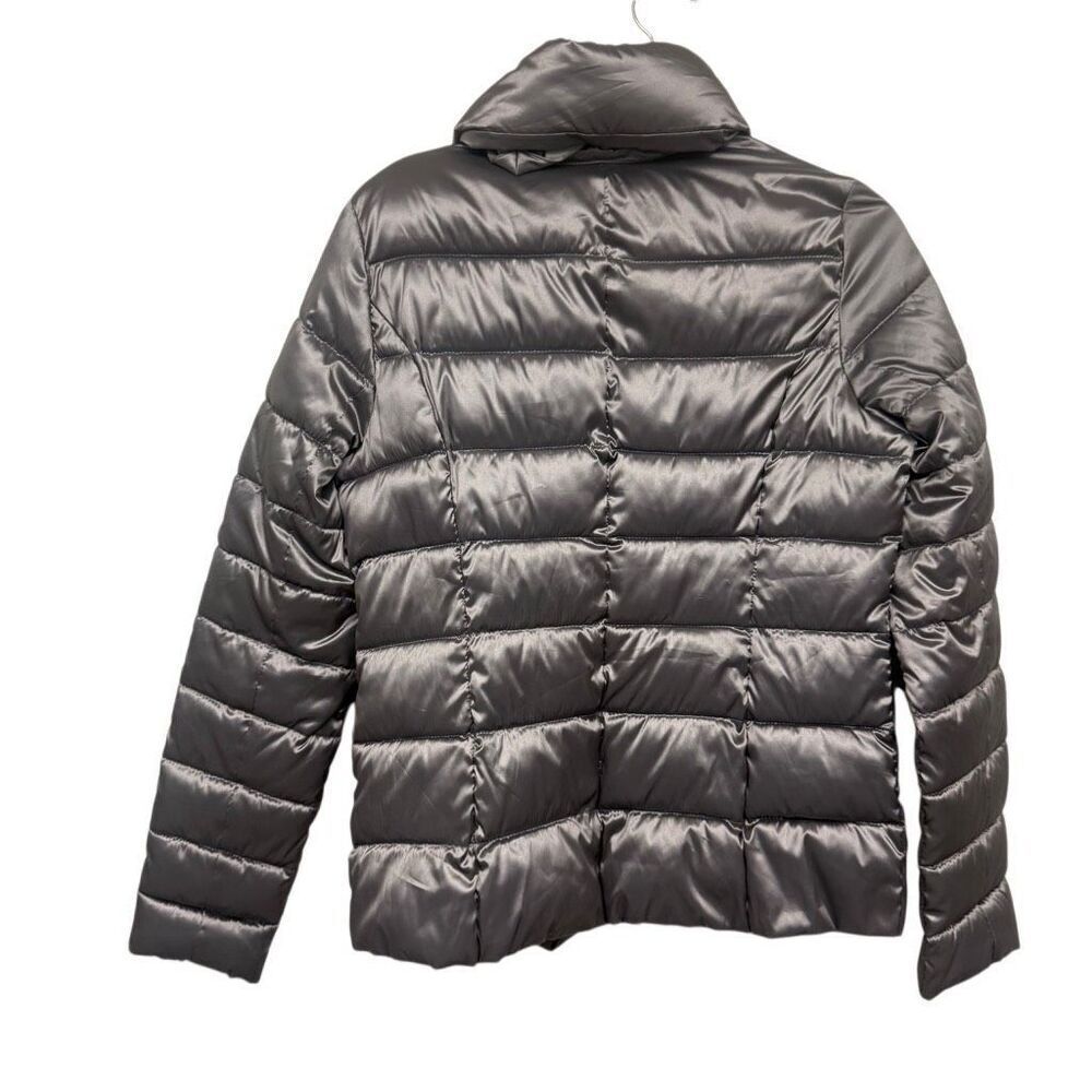 Ana sackable gray puffer jacket with hoodie size small - Picture 2 of 5